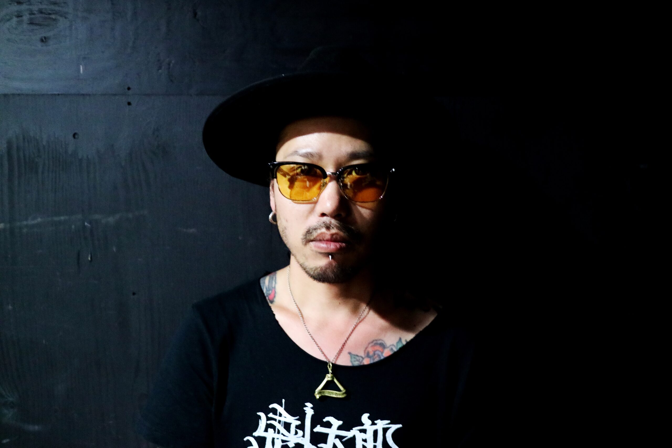 STOMP 3rd / Black×Silver / Orange Lens | Mr.CASANOVA
