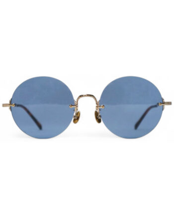 DIXON3 / Gold / Blue Lens