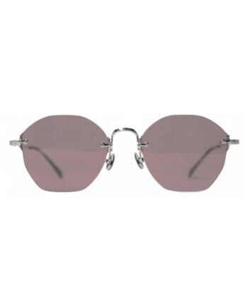 RICH / Silver / Smoke Pink Lens