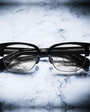 CASABLANCA SPECTACLES “CRYPT” / BlackxSilver / Light Gray Lens