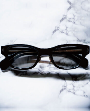 CASABLANCA SPECTACLES “ROUGH” / Black / Light Gray Lens