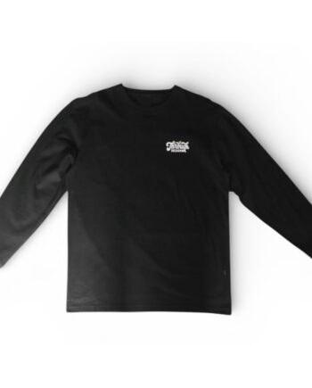 CAT'S GIRL LONG SLEEVE TEE / Black