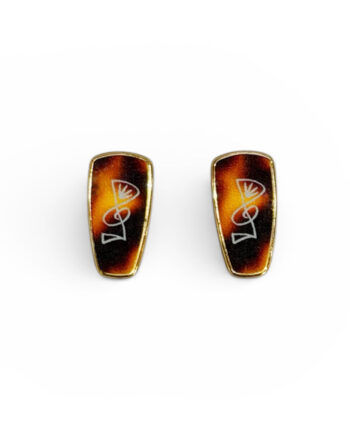 Enamel Nose Pad / Brown Demi