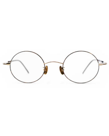 ROSALYN / Brown Demi x Gold / Clear Light Mirror Lens