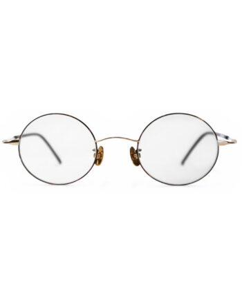 ROSALYN / Brown Demi x Gold / Light Gray Lens