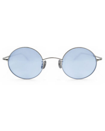 ROSALYN / Silver / Light Blue Lens