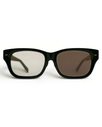 JIMMY3 / BlackxGold / Light Control Lens -Light Brown to Brown Smoke-
