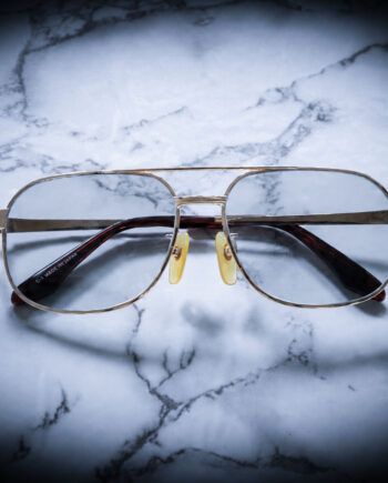 CASABLANCA SPECTACLES “BLUE BEAT” / Gold / Light Gray Lens