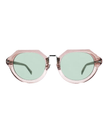 TOMMY2 / Clear Pink / Emerald Green Lens